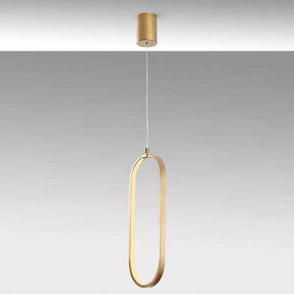 LED viseča svetilka v zlati barvi Can – Opviq lights-image-1