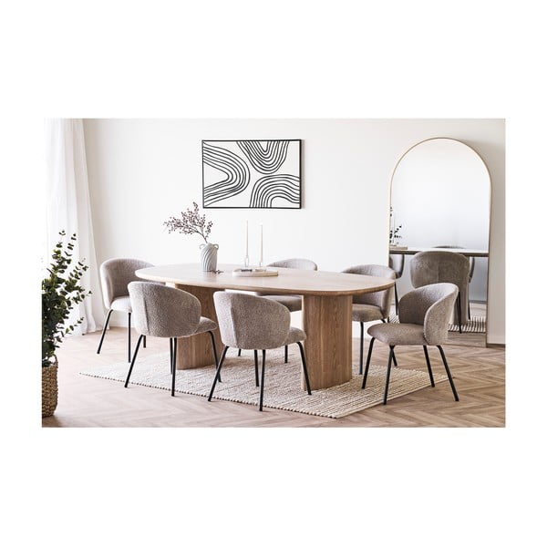 Svetlo modra keramična vaza (višina 22 cm) Mimi – House Nordic-image-3