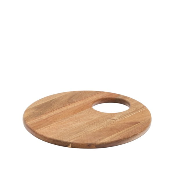 Servirna lesena deska ø 30,5 cm Klot – Kave Home