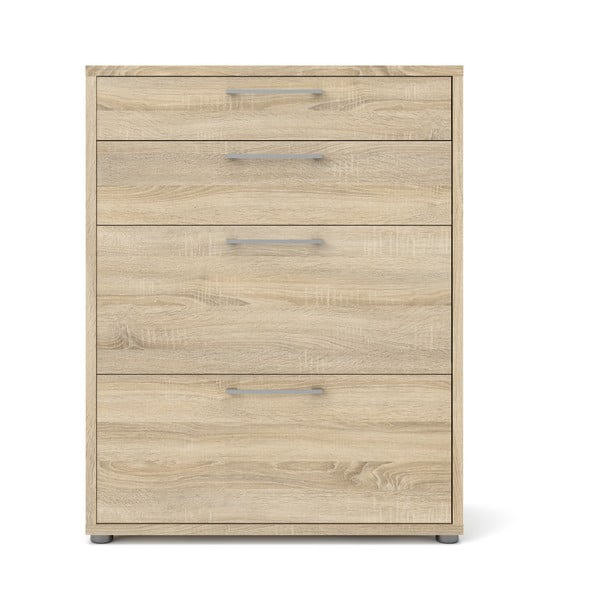 Modularna knjižna polica v hrastovem dekorju 89x113 cm Prima – Tvilum-image-3