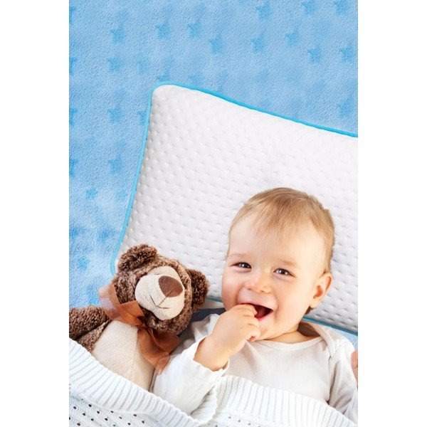 Anatomski vzglavnik s polnilom iz spominske pene 30x45 cm – Mila Home-image-1