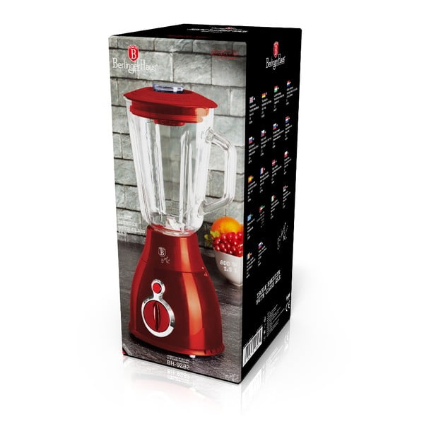 Rdeči mešalnik Burgundy Metallic Line - BerlingerHaus-image-4