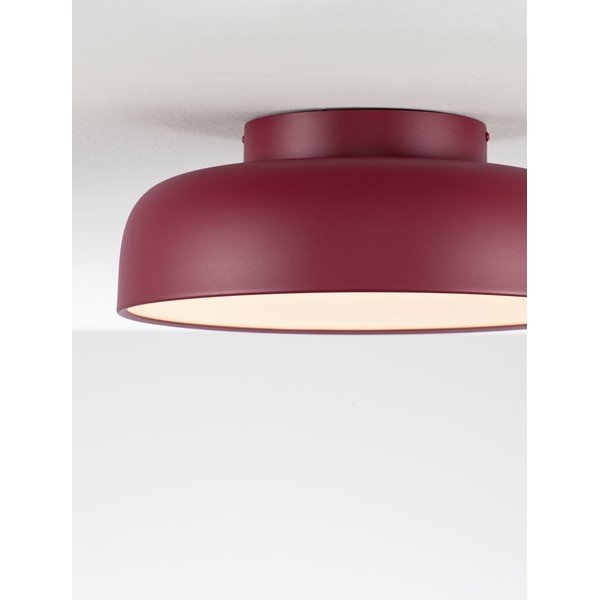 Bordo rdeča aluminijasta LED zatemnitvena stropna svetilka Noelia – Nova Luce-image-1