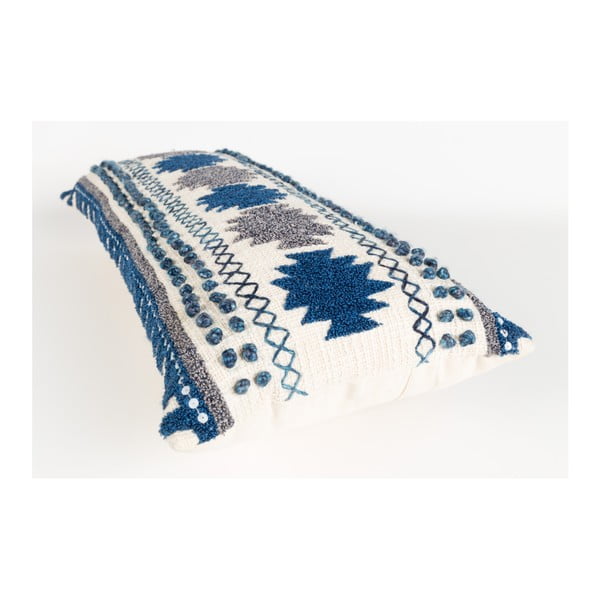 Modra blazina s polnilom Zuiver Sala, 65 x 30 cm-image-2