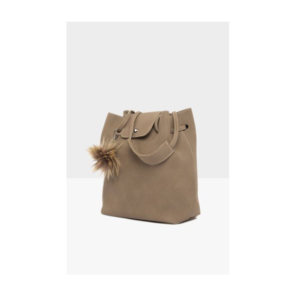 Italijanska torbica Passena Factory Beige Mori-image-2