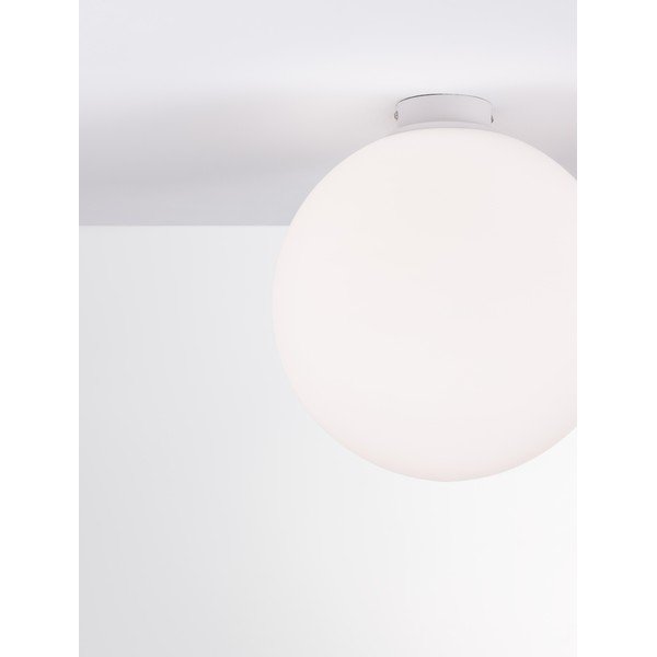 Bela steklena stropna svetilka Nevoso – Nova Luce-image-4