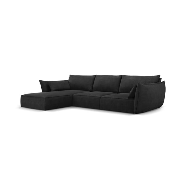 Temno siv kotni kavč (levi kot) Vanda - Mazzini Sofas-image-2