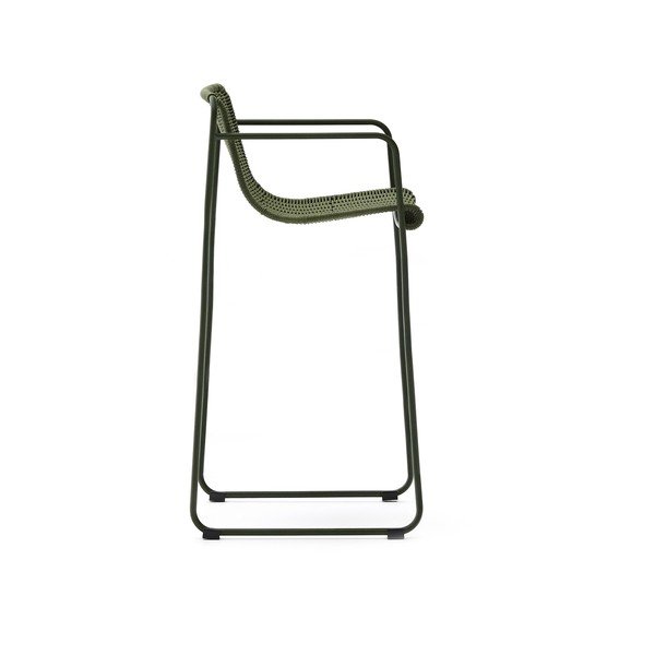 Zelen kovinski vrtni barski stol Maurina – Kave Home-image-3