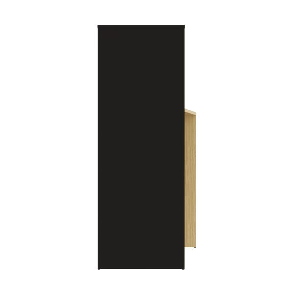 Delovna miza s ploščo v dekorju hrasta 130x50 cm Mitch - TemaHome-image-3