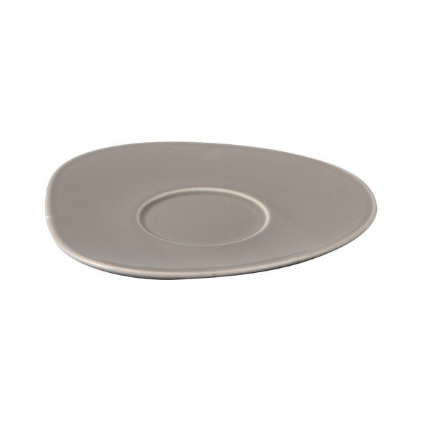 Siv porcelanast krožnik Villeroy & Boch Like Organic, 17,5 cm-image-1