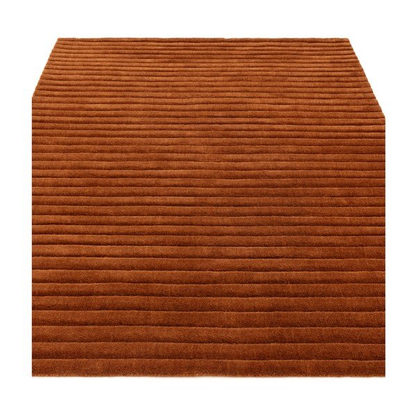 Ročno tkana volnena preproga v barvi terakote 120x170 cm – Asiatic Carpets-image-1