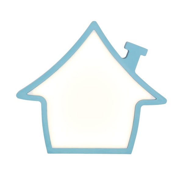 Modra otroška namizna svetilka House – Candellux Lighting-image-4