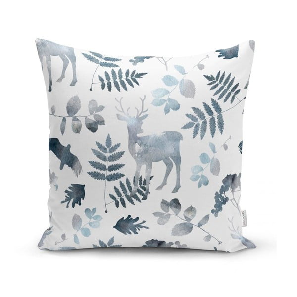 4 božične prevleke za okrasne blazine in namizni tekač Minimalist Cushion Covers Christmas Forest-image-4