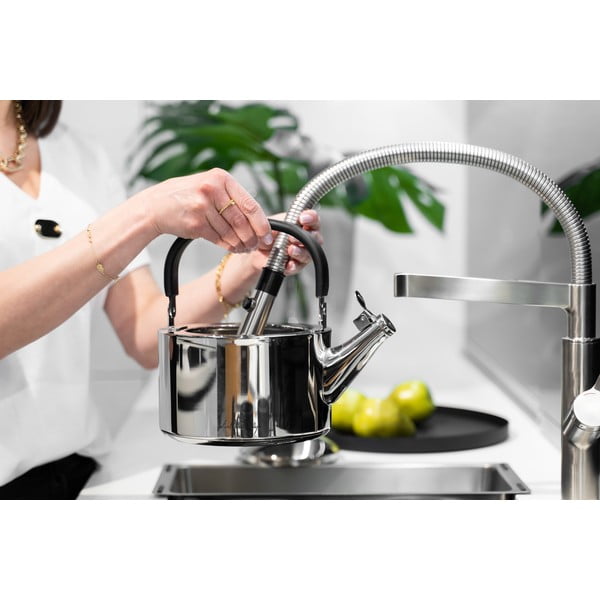 Čajnik iz nerjavečega jekla Vialli Design Diamante, 1,5 l-image-3