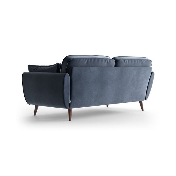 Temno modra žametna zofa My Pop Design Auteuil-image-4