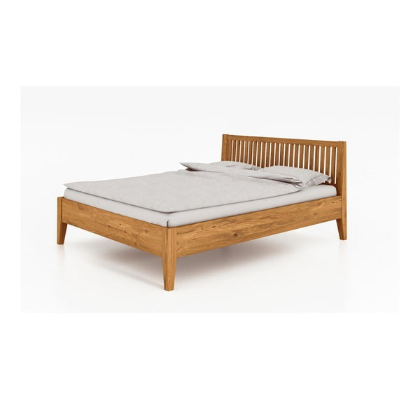 Hrastova zakonska postelja 160x200 cm Odys - The Beds-image-3