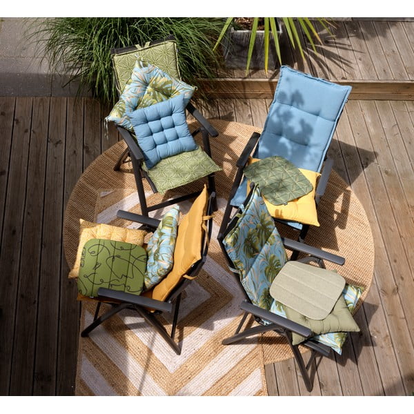 Rumena vrtna sedežna blazina 50x123 cm Cuba – Hartman-image-1