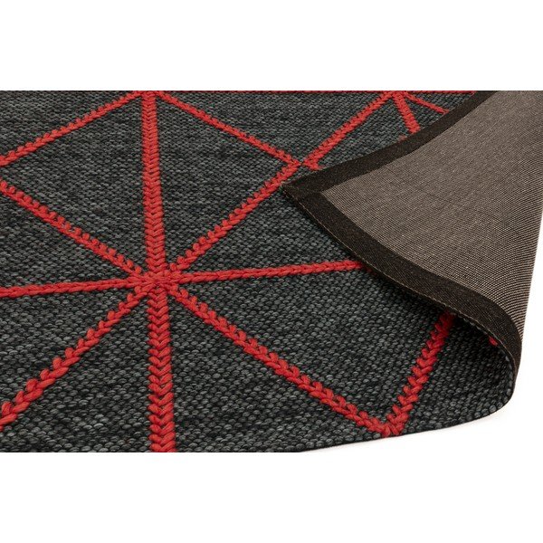 Črno-rdeča preproga Asiatic Carpets Prism, 160 x 230 cm-image-1