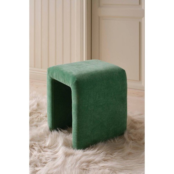 Zelen tabure iz šenilje Pigally – Ellos Home-image-1