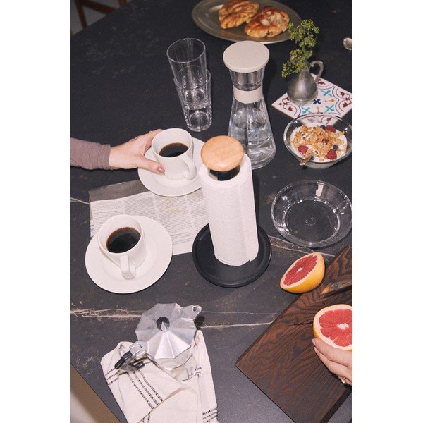 Črno stojalo za papirnate brisače ø 15 cm Paper Pal – Rosendahl-image-3