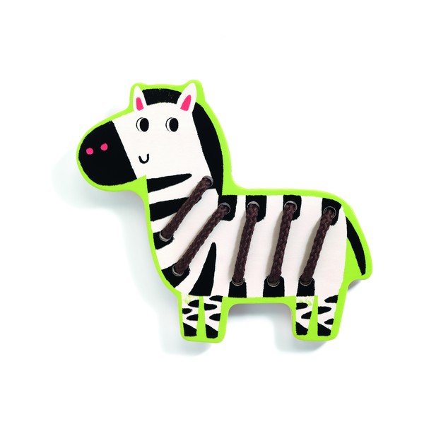 Otroške lesene prešite živali iz džungle Djeco-image-3