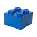 Modra kvadratna škatla za shranjevanje LEGO® 