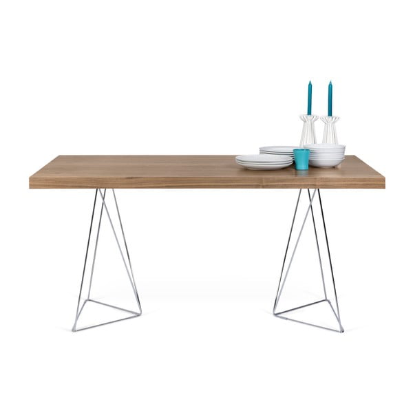 Rjava miza TemaHome Multi, dolžina 160 cm-image-3