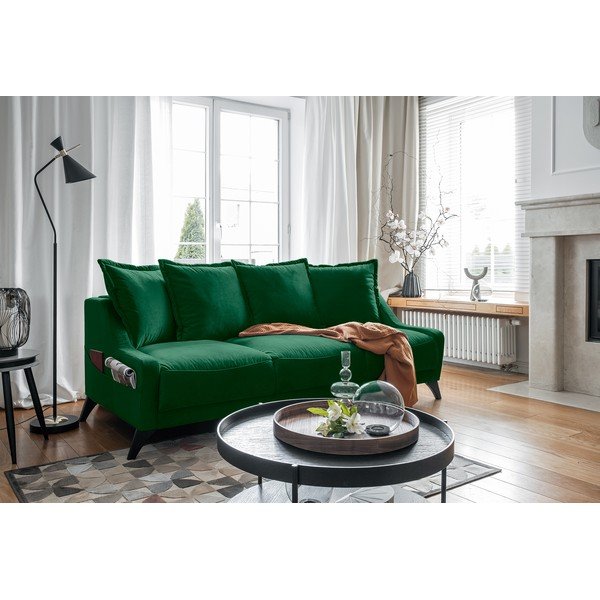 Zelena žametna zofa Miuform Royal Rose-image-4