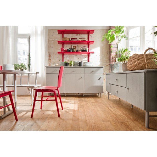 Rdeča stenska polica Tenzo Grain-image-4