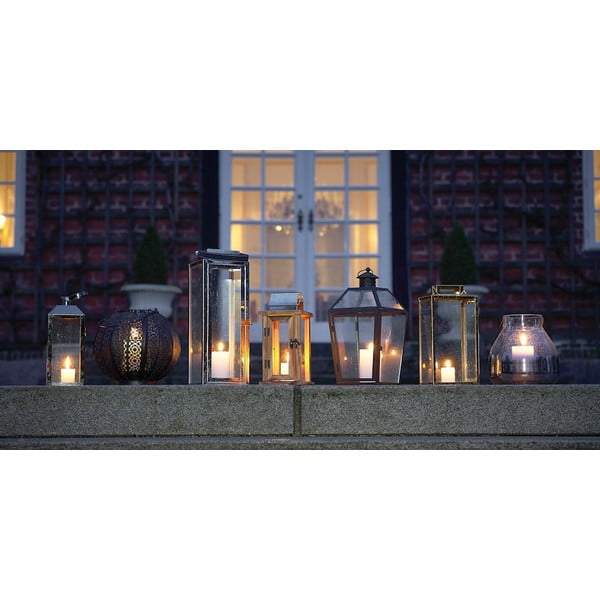 Lucerna Villa Collection Clear Titanium, višina 40 cm-image-1
