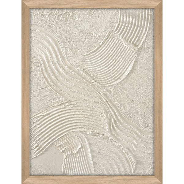 Ročno naslikana slika 32,5x42,5 cm Sand shadows – Malerifabrikken