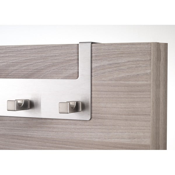 Kovinski obešalnik za vrata v srebrni barvi 32 cm Yale – Tomasucci-image-4