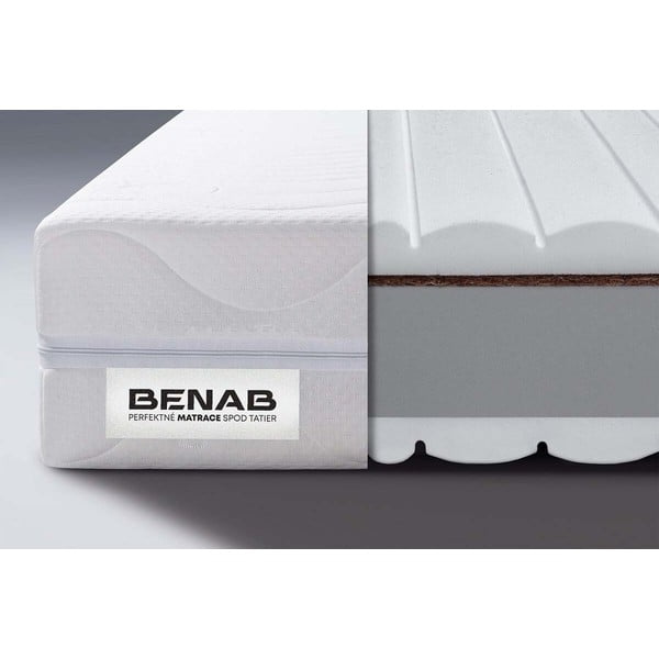 Srednje trda/izjemno trda obojestranska vzmetnica iz pene 140x200 cm BonVitality HR – BENAB-image-1