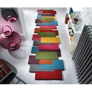 Barvita volnena preproga Flair Rugs Collage, 60 x 230 cm