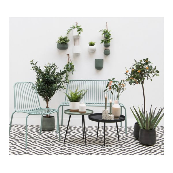 Mat zelena keramična posoda PT LIVING Oval-image-2