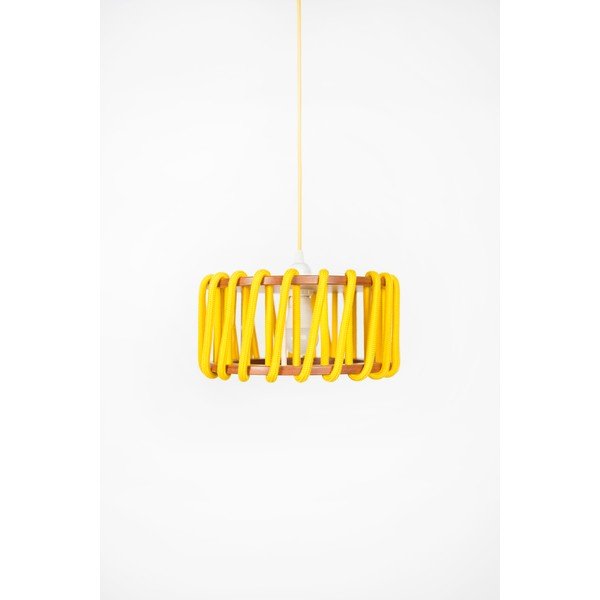 Rumena viseča svetilka EMKO Macaron, ø 30 cm-image-1