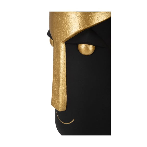 Črna/zlata visoka vaza iz poliresina 40 cm Tribal – Mauro Ferretti-image-4