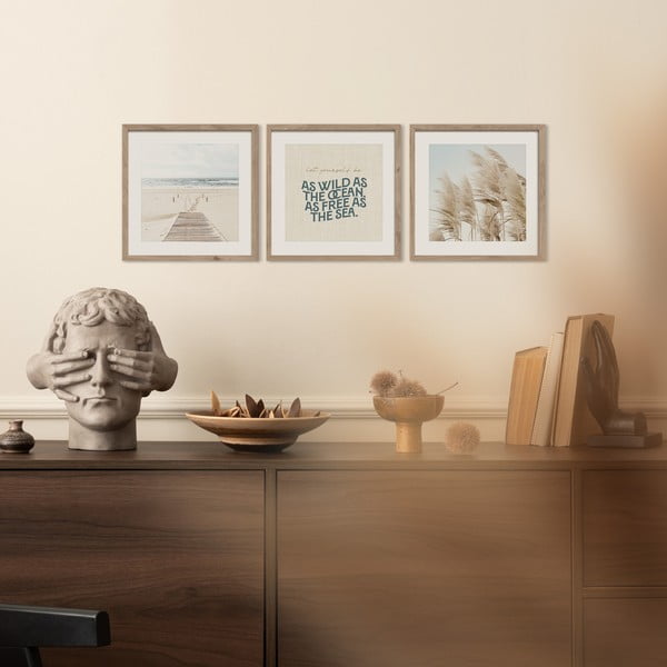 Slike v kompletu 3 ks 30x40 cm Seaside – Styler-image-1
