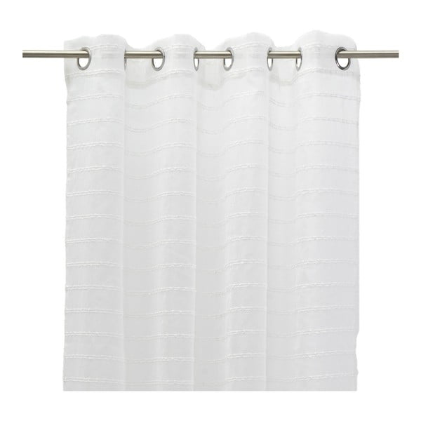 Bela prosojna zavesa 140x260 cm Path – Casa Selección