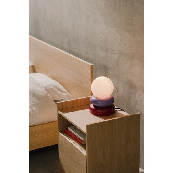 Nočna omarica v hrastovem dekorju s policami v naravni barvi Toopt – noo.ma-image-4