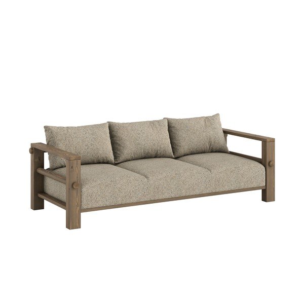 Siva sedežna garnitura 225 cm Bare – Karup