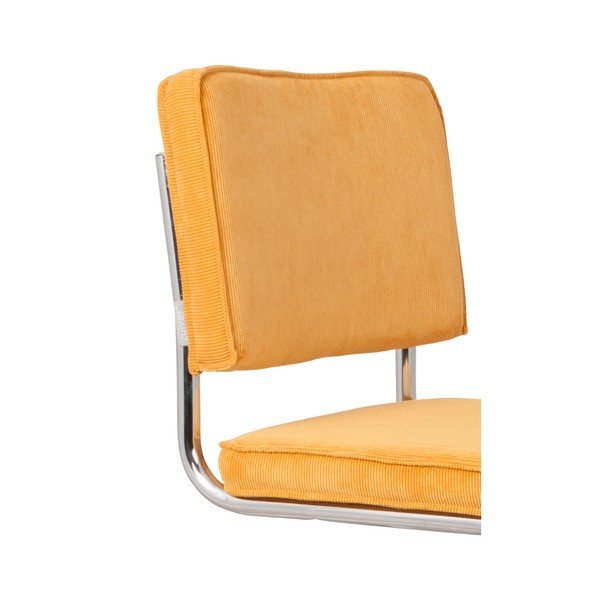 Komplet 2 rumenih stolov Zuiver Ridge Rib-image-3