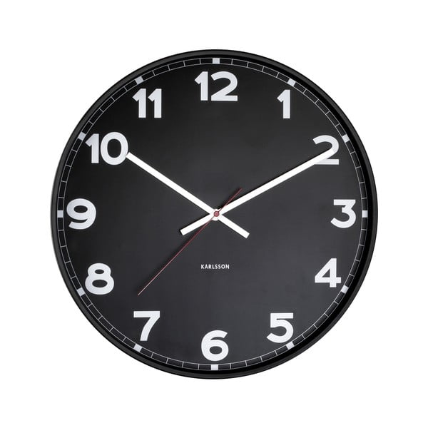 Stenska ura ø 40,5 cm New Classic – Karlsson