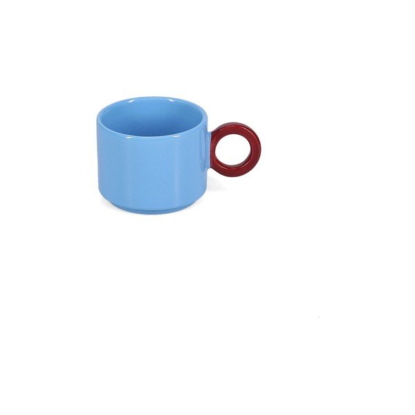 Svetlo modra skodelica iz kamenine 280 ml Lou – ONA-image-2