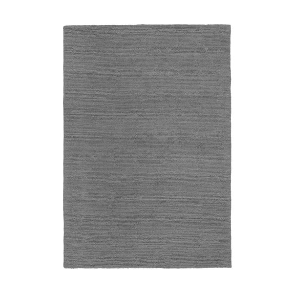 Siva ročno tkana volnena preproga 120x170 cm Harris Boucle – Flair Rugs