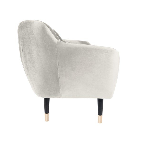 Krem kavč s črnimi nogami Mazzini Sofas Benito, 188 cm-image-3