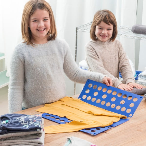 Modra zložljiva deska za otroška oblačila InnovaGoods