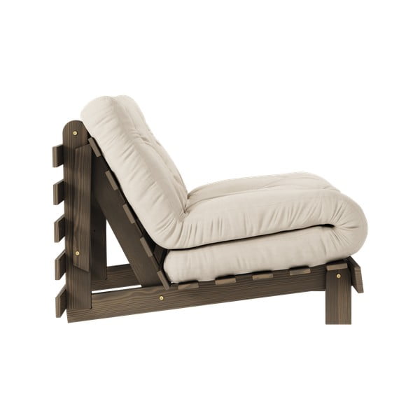 Bež/kremno bel fotelj Roots – Karup Design-image-3