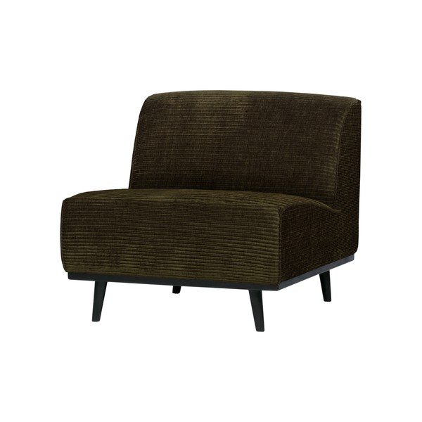 Temno zelen fotelj BePureHome Statement-image-1