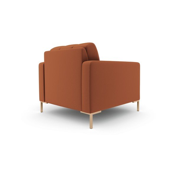 Opečnato oranžen fotelj Bali – Cosmopolitan Design-image-4